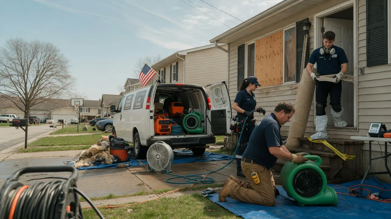 Water Damage Restoration in Taylorstown, PA near me